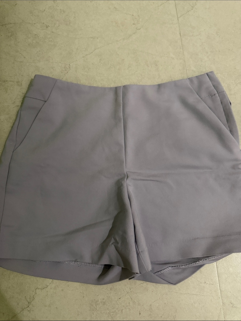Maurices Soft Lavender High Waist Stretch Shorts